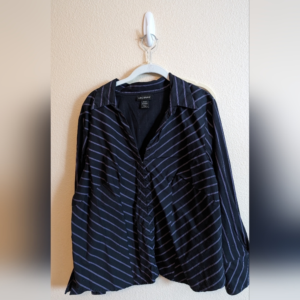 Lane Bryant Button Shirt